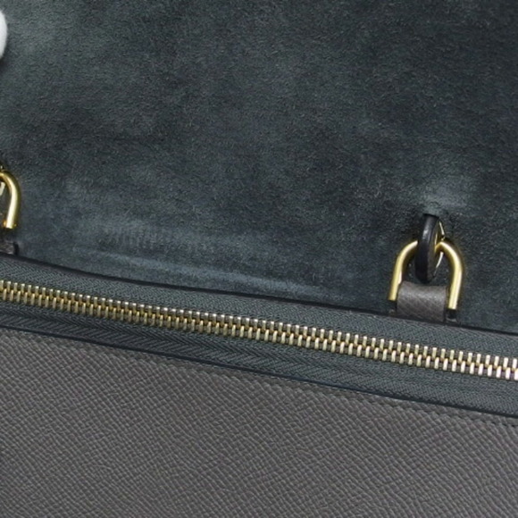 CELINE Micro Belt Design Handbag Dark Grey - Picture 8 of 11